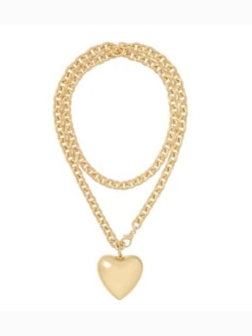Roxanne Assoulin The Big Puffy Heart Charm Necklace